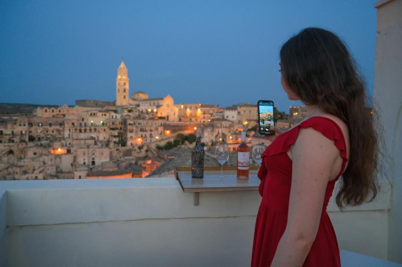 The View Matera Villa Bagian luar foto